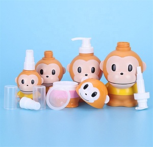 Bình Dầu Gội Trẻ Em Hình Khỉ Dễ Thương 80ML/120ML/200ML Bình Sữa Dưỡng Thể Bình Kem 50ML - Product Image 3