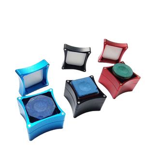 Vente en gros commerce extérieur source pour <span class=keywords><strong>Amazon</strong></span> vente à chaud 3 sections fournitures de piscine de billard boîte de chocolat avec <span class=keywords><strong>craie</strong></span> - Product Image 1