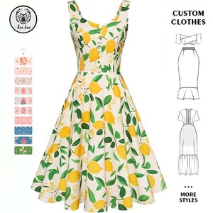Vintage Floral A-Line verano Midi <span class=keywords><strong>vestido</strong></span> <span class=keywords><strong>de</strong></span> <span class=keywords><strong>mujer</strong></span> sin mangas correa <span class=keywords><strong>de</strong></span> espagueti Homecoming <span class=keywords><strong>cóctel</strong></span> <span class=keywords><strong>vestido</strong></span> <span class=keywords><strong>de</strong></span> fiesta Casual - Product Image 3