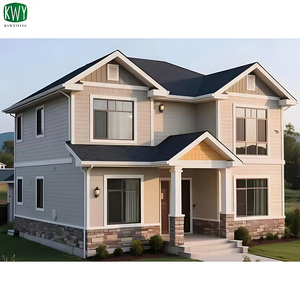 Luxury modular <strong>house</strong> prefabricated container family small family light steel frame villa - Product Image 4
