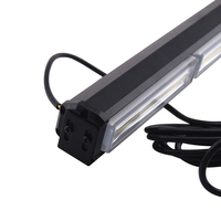 18 36 54 72 90 108 126 144W COB LED barre lumineuse de travail balise voiture camion avertissement d'urgence lumière stroboscopique ambre jaune clignotant