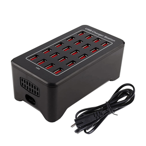 Stazione di ricarica USB intelligente a 20 porte da 20A 100W, <span class=keywords><strong>caricabatterie</strong></span> multi-batteria per ping pong, casa, ufficio, feste, hotel, ristoranti, viaggi - Product Image 3