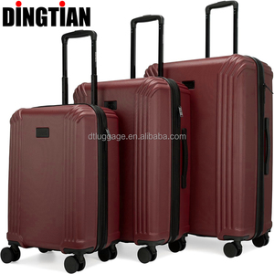 Bộ vali kéo sang trọng, chống thấm nước, giá xuất xưởng, chất liệu ABS, có khóa TSA, lớp lót polyester, kiểu dáng cổ điển, thích hợp cho du lịch - Product Image 2