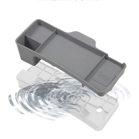 Boîte de rangement écran arrière support de téléphone accessoires étagère arrière antidérapant Silicone stockage
