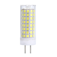 Corps en céramique pc clair chaud 8w ac120v led g6.35 gy6.35 ampoule