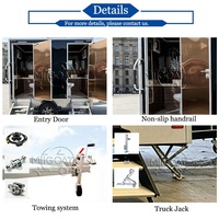Promotion : Remorque WC Mobile 2 Cabines, Mono-essieu, avec Chasse d'eau, Lavabo et Urinoir, pour Événements Extérieurs et Chantiers