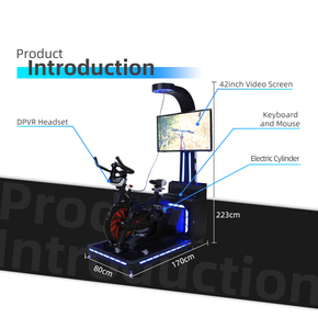 YHY Intérieur Divertissement Guerre Bataille Tir Cinéma 9D Vr Jeux Machine Vr Équitation Simulateur - Product Image 4