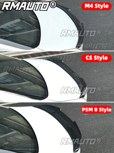 Aileron arrière style M4 en fibre de carbone RMAUTO pour BMW Série 5 F10 F11 F18 M5 2011-2017, spoiler de coffre arrière, accessoire de carrosserie. - Product Image 3