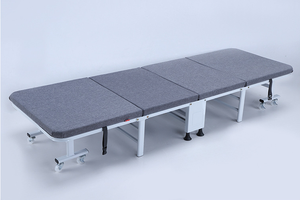 Phổ biến nhất trong <span class=keywords><strong>2025</strong></span> tiết kiệm không gian rollaway xách tay giường đơn khách sạn Guest phụ tùng giường - Product Image 6