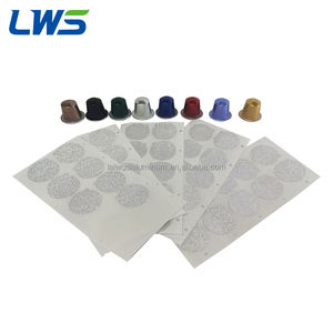 100 Cápsulas de Café Vacías Compatibles con Cápsulas de Aluminio con Etiqueta OEM - Product Image 2