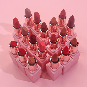 ลิปสติกเนื้อครีมแมทท์สีชมพูกันน้ำแบบขายส่ง ยี่ห้อใหม่ สีนู้ดเงางาม รับผลิตแบรนด์ส่วนตัว - Product Image 6