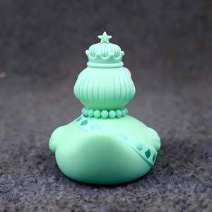 Juguete Promocional Personalizado al por Mayor, Patito de Goma de PVC con Diseño de Patrón, Juguetes de Baño con Diseños Personalizados - Product Image 4