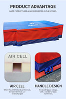 Tapis de saut à l'obstacle professionnel personnalisé, durable et confortable, en PVC et mousse, pour la compétition, la salle de sport, l'école, la cour de jeux et les centres sportifs
