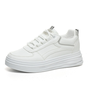 W1763 <span class=keywords><strong>Chaussures</strong></span> de sport décontractées légères à fond plat pour femmes, imperméables avec planche intérieure surélevée pour l'automne, l'été et le printemps. - Product Image 1