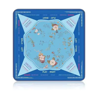 Tapis de Mahjong Portable Personnalisé en Fibre de Polyester de Qualité Supérieure, Tapis de Poker Texas Hold'em Antidérapant en Néoprène – Offre Spéciale