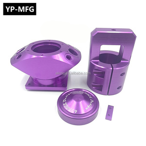 6061 Aluminum 5 Axi Machining Metal Parts Black Anodizing Featuring Steel OEM Precision Aviation 5 Axis CNC Machining Service - Product Image 3