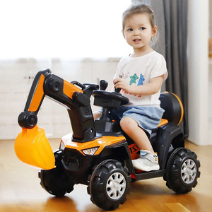 Escavatore Elettrico Cavalcabile per <span class=keywords><strong>Bambini</strong></span>, <span class=keywords><strong>Macchina</strong></span> Giocattolo da Costruzione per Ragazzi, Regalo per <span class=keywords><strong>Bambini</strong></span> - Product Image 5