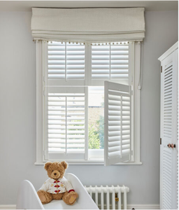 Vente directe usine : Stores en bois/PVC à niveaux superposés - Certifiés CE, Tailles personnalisées, Double commande pour la lumière et l'intimité, Adaptés à tous les types de maison - Product Image 5