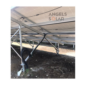 Malaikat braket pemasangan tanah untuk panel surya sistem fotovoltaik PV struktur sistem pemasangan tanah - Product Image 2