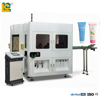 Impresora Automática de Serigrafía de 2 Colores para Tubos y Frascos Moldeados por Inyección con Tratamiento de Llama y Sistema de Curado UV