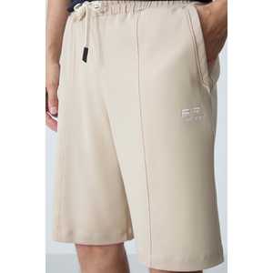 Shorts pour homme Tommylife, coupe standard, beige, coton respirant, décontracté, taille S - Product Image 5