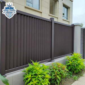 ألواح سياج زاوية من الألومنيوم بتصميم ثلاثي الأبعاد حديث، مسبقة الصنع، عازلة للصوت، آمنة، بإطار معدني، لمواقع البناء والحدائق والرياضة - Product Image 3