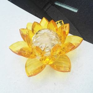 Новый продукт, хрустальный канделябр, цветок лотоса, центральный столик, свадебное украшение - Product Image 4