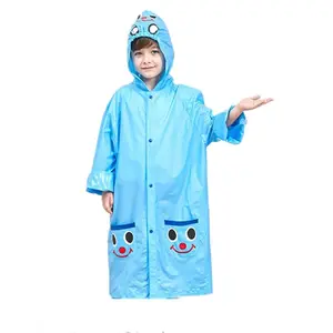 Poncho Mới Không Thấm Nước Mẫu Giáo Trẻ Em Áo Mưa Cho Trẻ Em Áo Mưa Áo Mưa/Rainsuit Trẻ Em Cậu Bé Cô Gái Phong Cách Áo Mưa