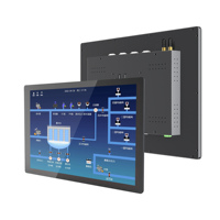 Panel PC Industrial con Enfriamiento Activo, Intel i5/i7, Carcasa de Metal, IP65, Pantalla Táctil, Computadora Todo en Uno de 10-43 Pulgadas, PC Personalizada