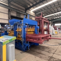 Máquina Moldeadora de Bloques de Cemento QT10-15 para Grandes Fábricas de Materiales de Construcción