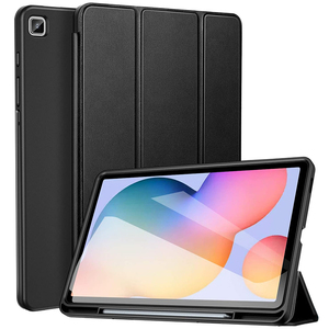 เคสสำหรับ <span class=keywords><strong>Galaxy</strong></span> <span class=keywords><strong>Tab</strong></span> <span class=keywords><strong>S6</strong></span> <span class=keywords><strong>Lite</strong></span> ขนาด 10.4 นิ้ว รุ่นปี 2024/2022/2020 พร้อมที่ใส่ปากกา ฝาพับแบบสามตอน สำหรับรุ่น <span class=keywords><strong>SM</strong></span>-P625/P620/P619/P615/<span class=keywords><strong>P613</strong></span>/P610 - Product Image 1