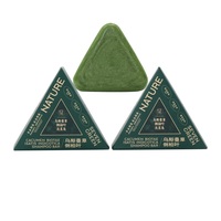 Savon pour cheveux fait à la main à l'herbe d'Usman, savon vert, OEM/ODM, épaissit les cheveux, renforce les mèches, fixe les cheveux, contrôle l'huile des cheveux