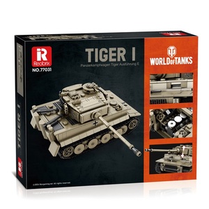 Vente en gros de Reobrix 77031 Tiger I Building Kit avec code bonus exclusif <span class=keywords><strong>World</strong></span> <span class=keywords><strong>of</strong></span> Tanks - Collection militaire haut de gamme pour les joueurs - Product Image 6