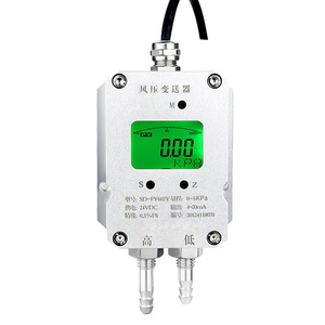 Transmisor de Presión de Viento Sd-Fy602Y 0-5KPa 4-20mA Ip65 para Sensor de Presión Estática en Conductos de Ventilación - Product Image 1