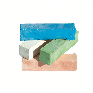 Pâte abrasive blanche Ttake Ab7930, couleur bleu ciel, pour le polissage des métaux - Product Image 2