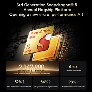 Redmi K70 Pro 5G, Pantalla OLED de 6.67 Pulgadas, 2K, 120Hz, Snapdragon 8 Gen 3, 24GB de RAM, 1TB de ROM, Doble SIM, Teléfono Móvil Desbloqueado, 5G - Product Image 4