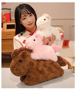 Juguetes de Peluche al por Mayor, Nuevo Estilo, Caballo de Peluche Acostado, Juguete Antiestrés, Regalo para Celebraciones de Año Nuevo - Product Image 4