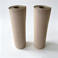 Barres omnibus marron pré-coupées résistantes aux hautes températures de 0,15 mm, papier isolant AHA utilisé pour les transformateurs 6650