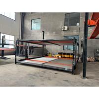 Ascenseur de stationnement double poste pour garage souterrain, idéal pour les parkings intérieurs