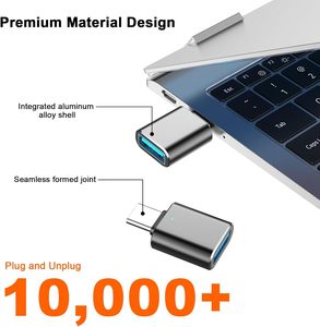 USB C Nam để USB3.0 nữ OTG <span class=keywords><strong>adapter</strong></span>, xách tay Loại C để USB máy ảnh <span class=keywords><strong>Adapter</strong></span> OTG dữ liệu đồng bộ kết nối cho <span class=keywords><strong>iPhone</strong></span>, iPad, thiên hà - Product Image 3
