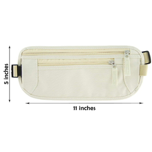 Pochette Ceinture Personnalisable Ultra Légère pour Passeport, Sac Banane Respirant pour la Course, Sac de Taille Sportif, Étui Portefeuille Mince Bandoulière - Product Image 2