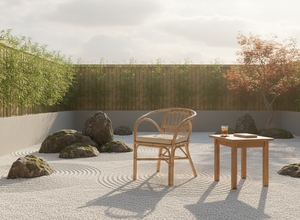 Fauteuil en rotin moderne Dolvio, confortable et élégant, tissé à la main, pour salon, chambre, appartement, hôtel, usage premium - Product Image 4