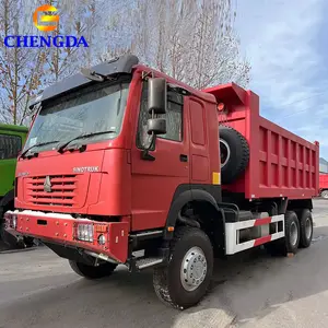 Nuovo Dumper ribaltabile Diesel idraulico fuoristrada 18 m3 manuale Sinotruk HOWO 6x6 autocarro con cassone ribaltabile da 30 tonnellate in Guyana