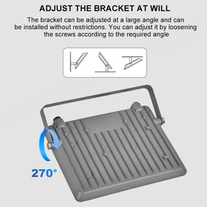 Luz de inundación LED COB impermeable para exteriores para estadios con clasificación IP65 10W-400W Ángulo de haz ajustable y control remoto - Product Image 5