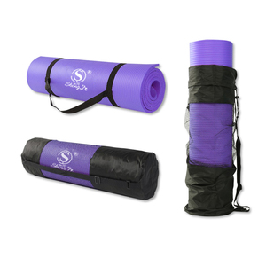 Shengde mật độ cao tập thể dục 10mm 15mm 20mm NBR chất lượng thêm dày Yoga tapete, khuyến mãi Yoga Mat 10mm - Product Image 1