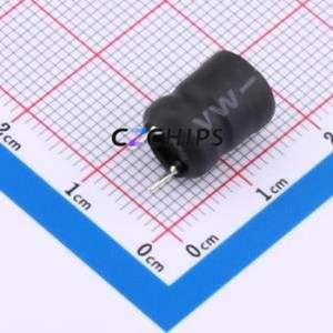 ตัวเหนี่ยวนำพลังงาน YPK0810-301K ผ่านชิ้นส่วนรู (THT) D10xL14mm 300uH 10% 900mohm I-core - Product Image 1