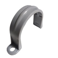 Collier de serrage pour conduit et sangle de tuyau en PVC, à deux trous: PVC Schedule 40 et 80 PIPE CLAMP
