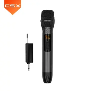 UHF dinamik Senn heiser mikrofon ile taşınabilir kablosuz Bluetooth mikrofon PCB kartı ev KTV kablosuz Karaoke hoparlörü