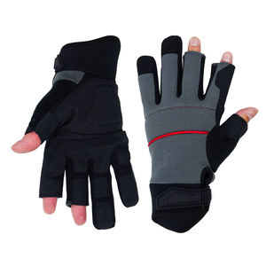 Rocky Custom Three-Fingerless Aislado Antideslizante Antivibración Transpirable Pull-On Summer Outdoor Sport Guantes para bicicleta de pesca - Product Image 1