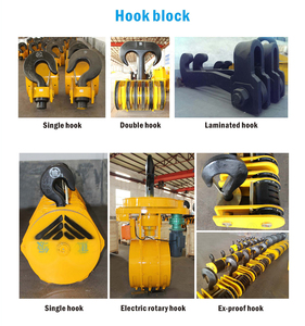 Crochet de grue robuste 10-50 tonnes en acier forgé avec loquet de sécurité - Product Image 6